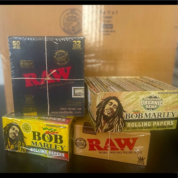 Raw King Size Slim Rolling Papers - Picture 1 of 1
